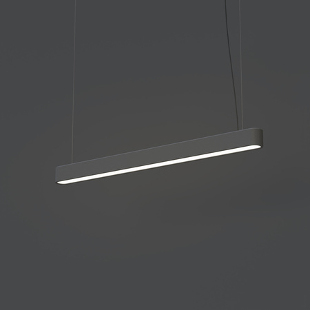 Závěsné svítidlo SOFT 7535 Nowodvorski Graphite 2xLED Tube T8 Ceiling 90x6 Modern