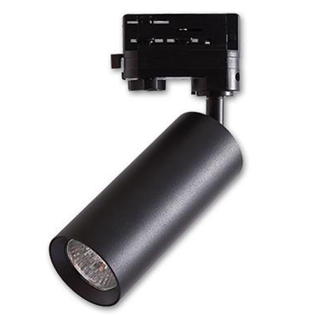 Lampa GU10 Black Track Light pro třífázové koleje