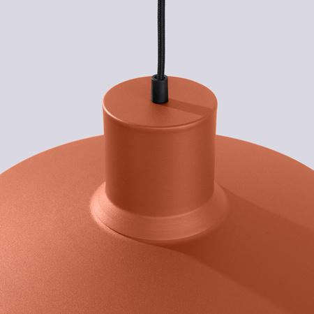 E27 Ochrová červená BILO Crimson Závěsné svítidlo SL.1706 Sollux