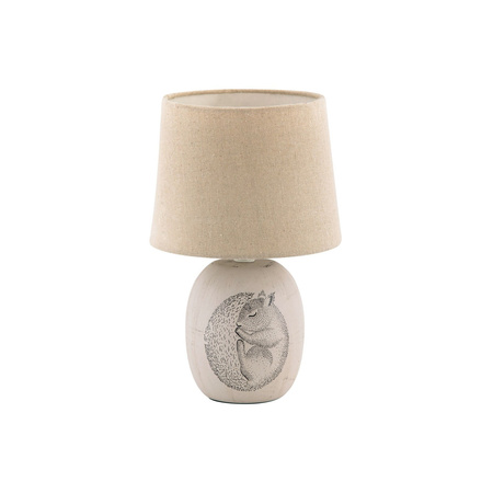 E14 Hnědá Vintage Dorka 4605 Rabalux Stolní lampa na noční stolek