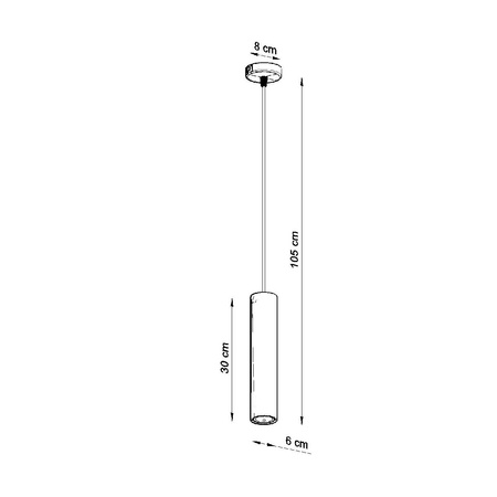 LINO 1 GU10 Skandinávské dřevěné závěsné stropní svítidlo SOLLUX