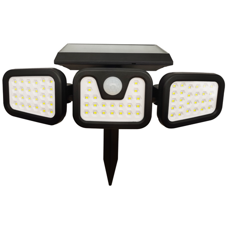 Solární reflektor TRIO LED se senzorem pohybu a soumraku Goldlux (Polux)