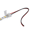Konektor pro LED pásky Flexibilní jednostranný 2pin 2pin 10mm Bílý Sanico Goldlux