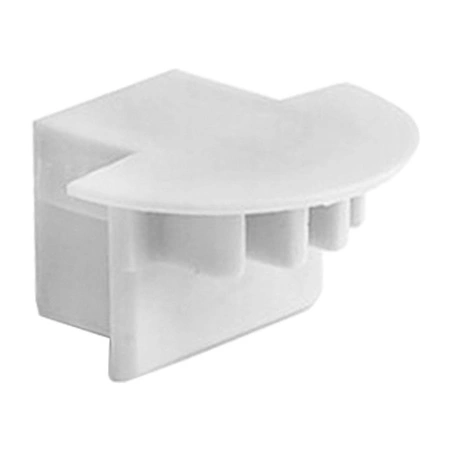 Koncová Záslepka pro Profil PDS4-K, Šedá s Otvorem KLUŚ LUMILED