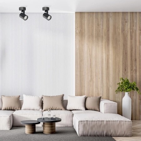 GU10 Black LYNX Sanico Goldlux nástěnné a stropní bodové svítidlo