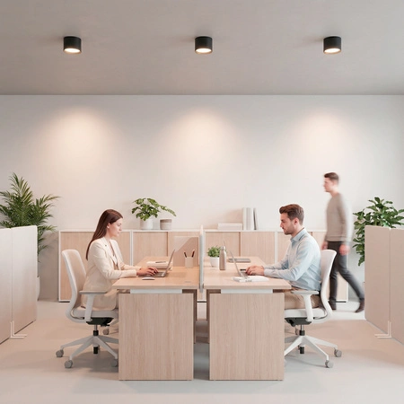 Povrchové svítidlo HALOGEN SUNLA Tuba Gx53 LED Spot nástěnné svítidlo Waltz Black and Gold LUMILED