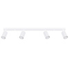 Bodové reflektorové stropní svítidlo Tuba 4x GU10 White Carbon Deep Space SL.1546 Sollux