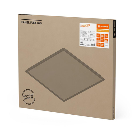 LED panelové stropní světlo 32W 5220lm 4000K neutrální bílá povrchová montáž bílá 62x62cm Flex Ledvance