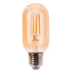 LED žárovka E27 T45 4W = 40W 470LM 2000K teplá bílá 360° Filament Amber LUMILED