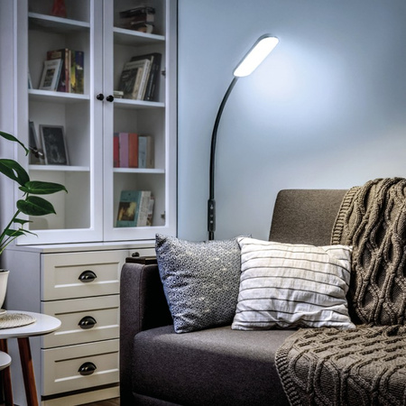 Stojací lampa LED 10W 400lm CCT 180° černá Telio Kobi