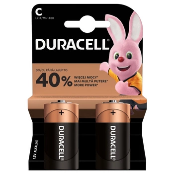 Duracell Basic C LR14 Alkalické baterie Blister se 2 ks