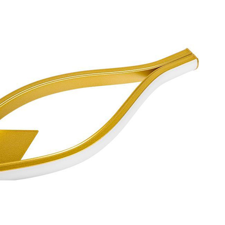 LED nástěnné svítidlo Dekorativní 16W 2200lm 4000K 120° Gold 58cm Bramis Masterled