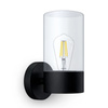 FLAREON E27 IP44 Lucerna černá PHILIPS LED fasádní nástěnné svítidlo