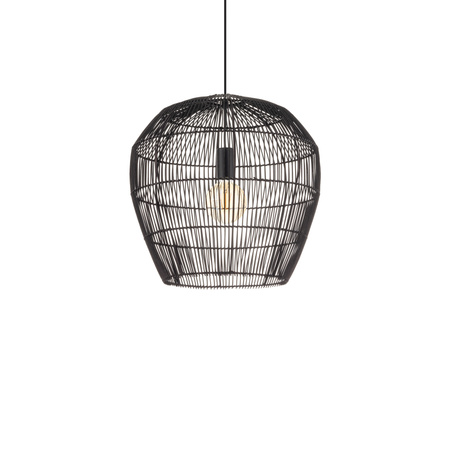 HAITI S 11166 Nowodvorski E27 Black Skandinávské závěsné stropní svítidlo