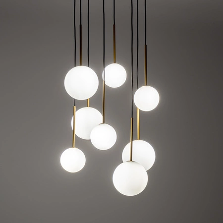 Závěsné stropní svítidlo 8x G9 černé bílé Classic KARO 10934 Nowodvorski