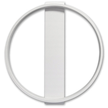 Kulaté stropní svítidlo PLAFON LED lustr 33W 3000K-6500K bílá + dálkový ovladač