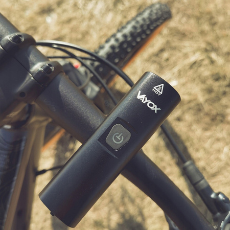 Svítilna LED na kolo světlo USB-C držák 6 režimů 1300lm IPX6 VAYOX