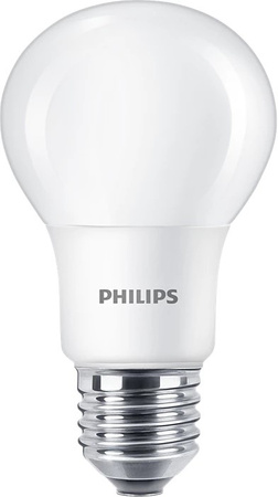 Sada 2x LED žárovky E27 A60 4,9W = 40W 470lm 2700K Teplá 200° PHILIPS