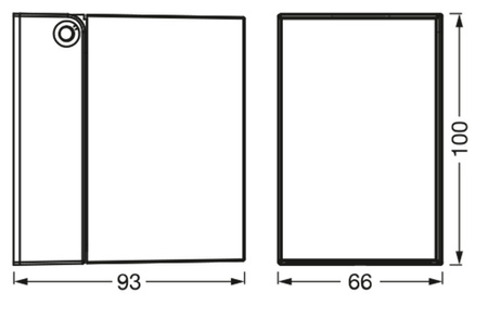 Nástěnné svítidlo fasádní ENDURA Classic Cube Adjustable Wall Silver LEDVANCE