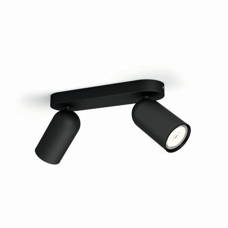 Bodové stropní svítidlo LED 2 x GU10 PHILIPS PONGEE 50582/30/PN