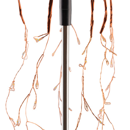 ADONIS 3000K LED solární zahradní lampa poháněná dekorativním stromem LUMILED