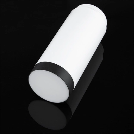 Venkovní zahradní lampa E27 BLACK POST 65cm s pohybovým a soumrakovým senzorem