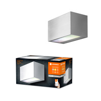 LEDVANCE SMART+ BRICK MULTICOLOR nástěnné fasádní svítidlo 14W 600 lm Teplá bílá COLOR + RGB šedá
