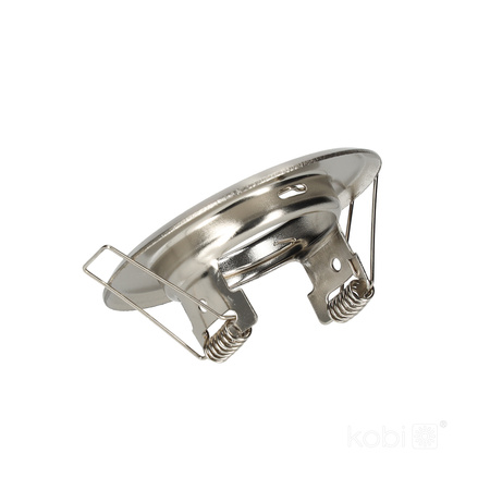 Halogenové zapuštěné bodové svítidlo GU10 Chrome Round Kobi pro zápustnou montáž