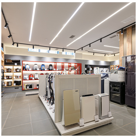 Reflektor dráhy 3 - Okruh GU10 Black Nextrack Kobi