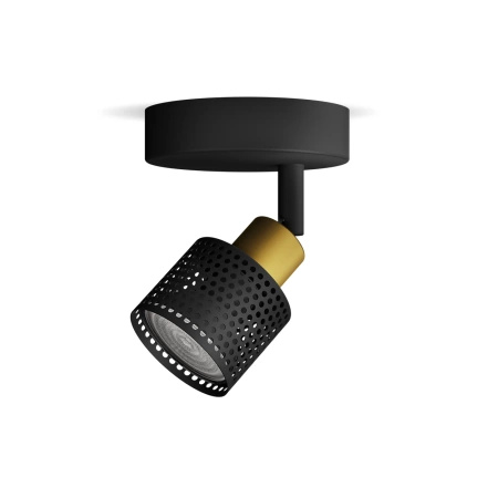 Stropní nástěnné svítidlo GU10 LED Black-Copper Niall Philips