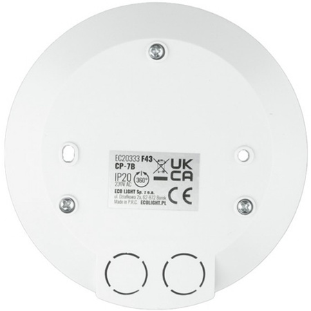 PIR 360° pohybový a soumrakový senzor 8m stropní bílá