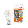 LED žárovka A60 B22d 6,5W = 60W 806lm 4000K neutrální bílá 300° Retrofit Filament CLASSIC Osram