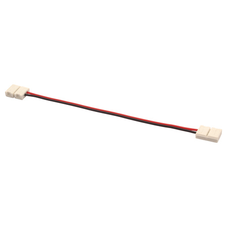 20x konektor pro oboustrannou pásku s LED drátem Clip 2PIN 1,2cm 12V CONNECTOR Kanlux