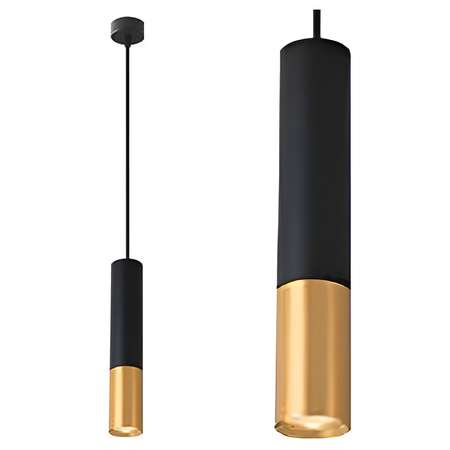 KEON GU10 nastavitelné stropní závěsné svítidlo černé a zlaté MASTERLED