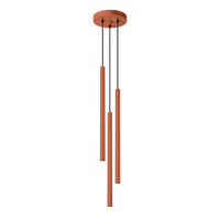 Stropní závěsné svítidlo Tuba Spot 3x G9 Ochre Red Pastelo Ocean Green SL.1527 Sollux