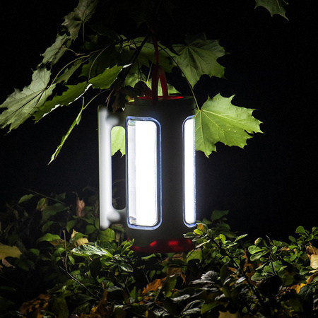 Dobíjecí ruční svítilna 2v1 boční světlo + powerbanka VA0085 VAYOX