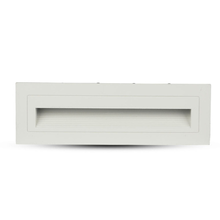 LED svítidlo na schodiště 6W 3000K obdélníkové bílé krokové světlo VT-856 V-TAC