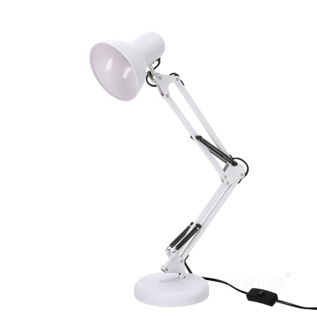 Stolní lampa Stolní svítidlo Nastavitelná E27 Bílá Auriq Kobi