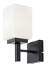 Nástěnné svítidlo LED E14 Black Modern IP44 Zenkai Rabalux