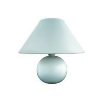 Stolní noční lampa E14 White Classic Ariel 4901 Rabalux