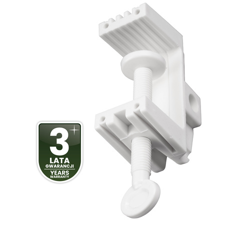 Držák stolní lampy Stolní klip Klip bílý Lumiled