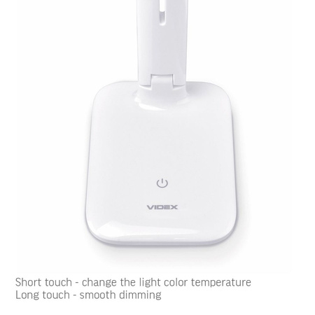 LED 5W 3000K-5500K CCT USB stmívatelná dotyková školní stolní lampa