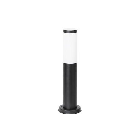 Venkovní LED zahradní lampa TORCH E27 IP44 Tyč 45cm Černobílá RABALUX