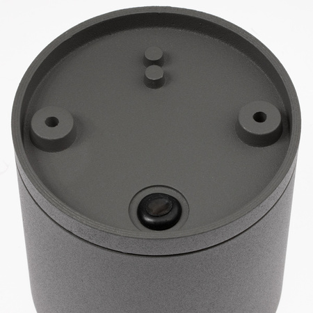 SPOT LED QUAZAR 18 GU10 IP44 stropní svítidlo KOBI ALUMINIUM kulatá šedá