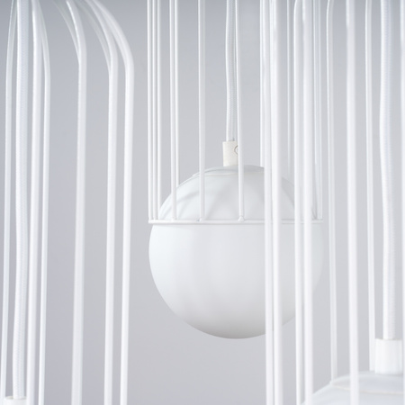 BRINA Závěsné stropní svítidlo 3P 3xG9 Bílá Moderní SOLLUX