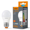 LED žárovka E27 G45 kapka 7W = 50W 630lm 4000K neutrální bílá 240° Videx