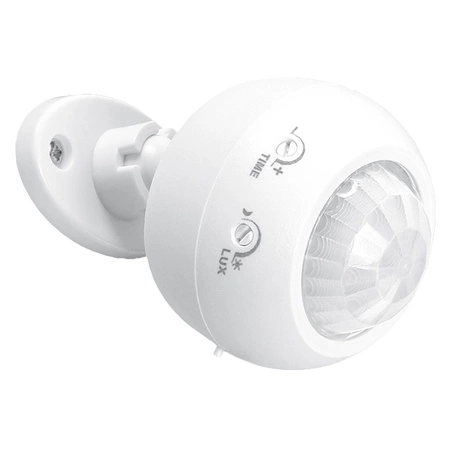 Světelný senzor pohybu a soumraku 1200W bílý VL-SPS27W Videx