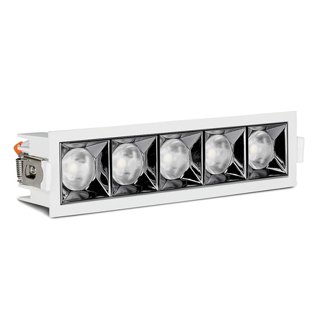 LED Spot 20W 5700K Fixed SMD SAMSUNG CHIP Obdélníkové svítidlo VT-2-21 V-TAC