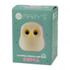 Dětské noční světlo LED 2,6W 3000K Warm + Multicolour RGB USB dobíjecí 1200mAh MARY'S SOWA White