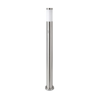 Stožár zahradní lampy E27 IP44 S pohybovým senzorem 110CM E27 Satin nikl VT-838 V-TAC